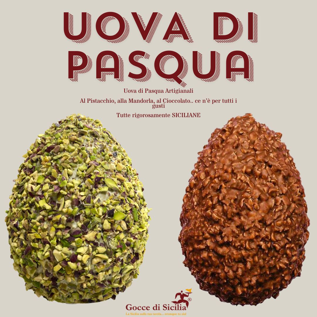 The delicious part of Sicilian Easter: Artisan Easter Eggs