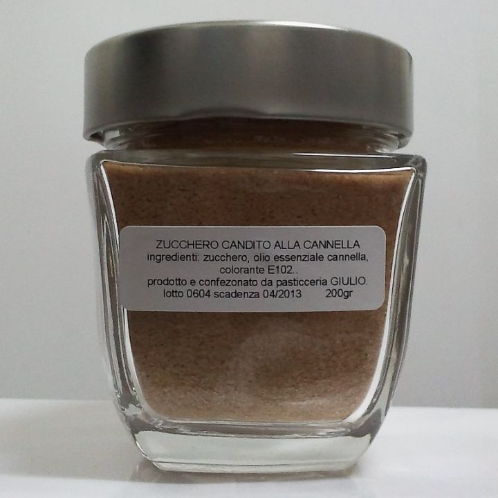 Zucchero candito all'arancia