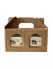Pistachio flavor gift box. Pesto and Pistachio cream tasting box