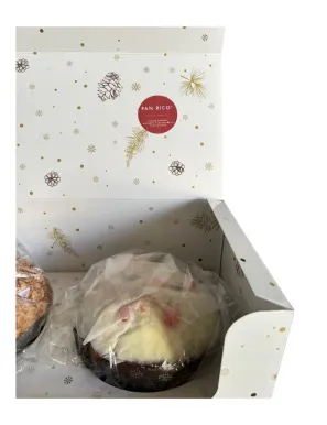 Duetto from the Pasticceria Nuova Dolceria with Pan Ricò and "Ibleo" Panettone