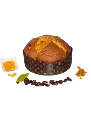 Artisan Panettone with Mazzarrone raisins - Pasticceria Nuova Dolceria