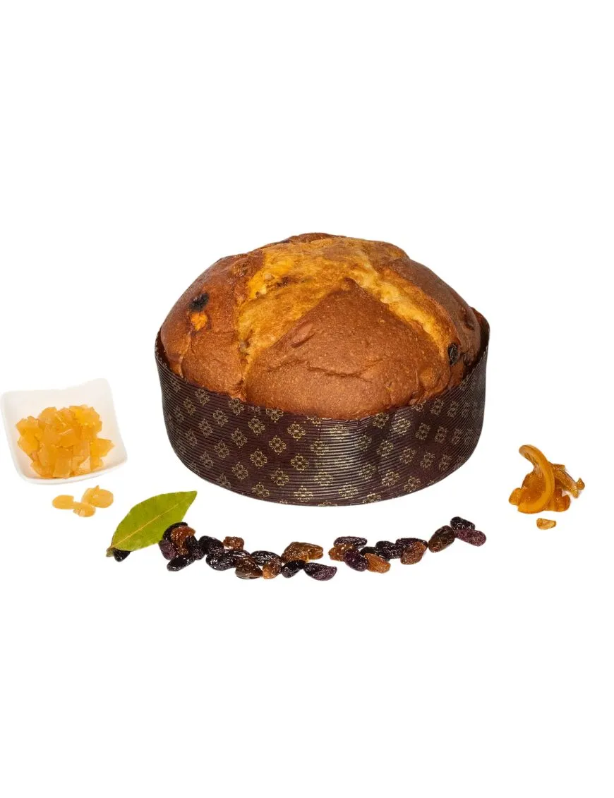 Artisan Panettone with Mazzarrone raisins - Pasticceria Nuova Dolceria