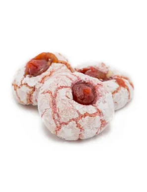 Nuvolette alla Fragola, almond pastries from Pasticceria Inglima