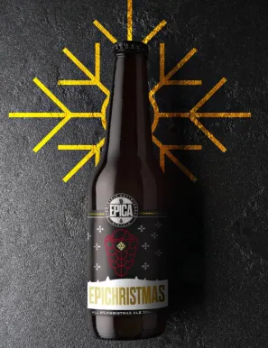Birra siciliana artigianale Epichristmas del Birrificio Epica