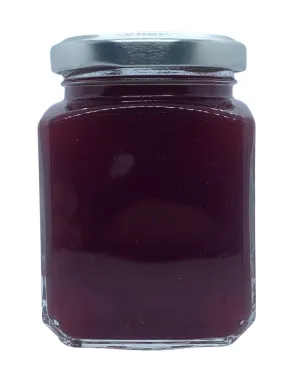 Sicilian Prickly Pear Jam in an elegant jar - Gocce di Sicilia