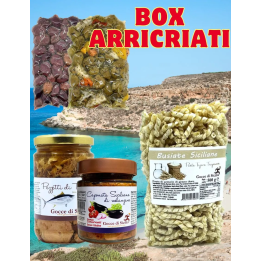 Arricriati Box, a Gift Box with many typical Sicilian products
