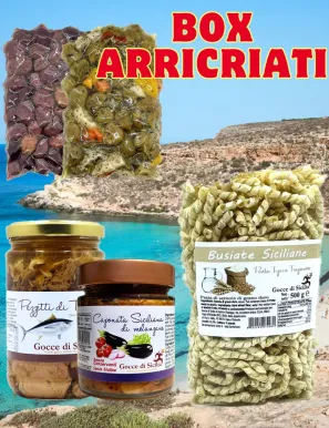 Arricriati Box, a Gift Box with many typical Sicilian products