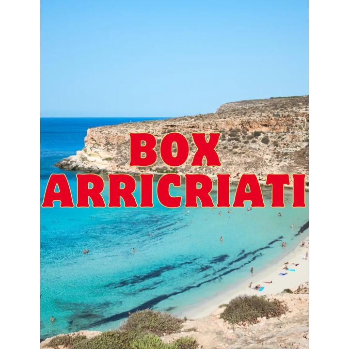 Arricriati Box, a Gift Box with many typical Sicilian products