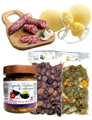 Sicilian Sweet Appetizer Box, base for homemade aperitifs