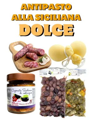 Sicilian Sweet Appetizer Box, base for homemade aperitifs