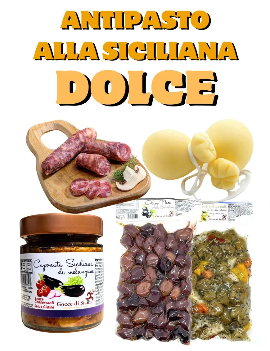 Box Antipasto Siciliano Dolce, base per aperitivi fatti in casa Box Antipasto Siciliano Dolce, base per aperitivi fatti in casa