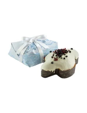 Artisan Sicilian Colomba with White Chocolate and Berries of 750 grams - Bonfissuto Pastry Shop