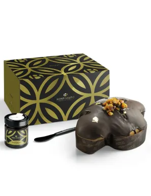 Artisan Sicilian Colomba with Chocolate from Modica - Pasticceria Bonfissuto