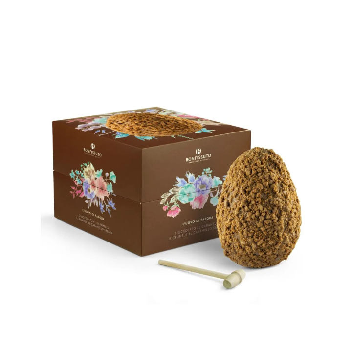Artisan Salted Caramel Easter Egg from Pasticceria Bonfissuto