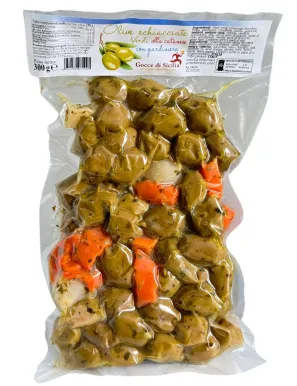 Olive schiacciate alla Catanese