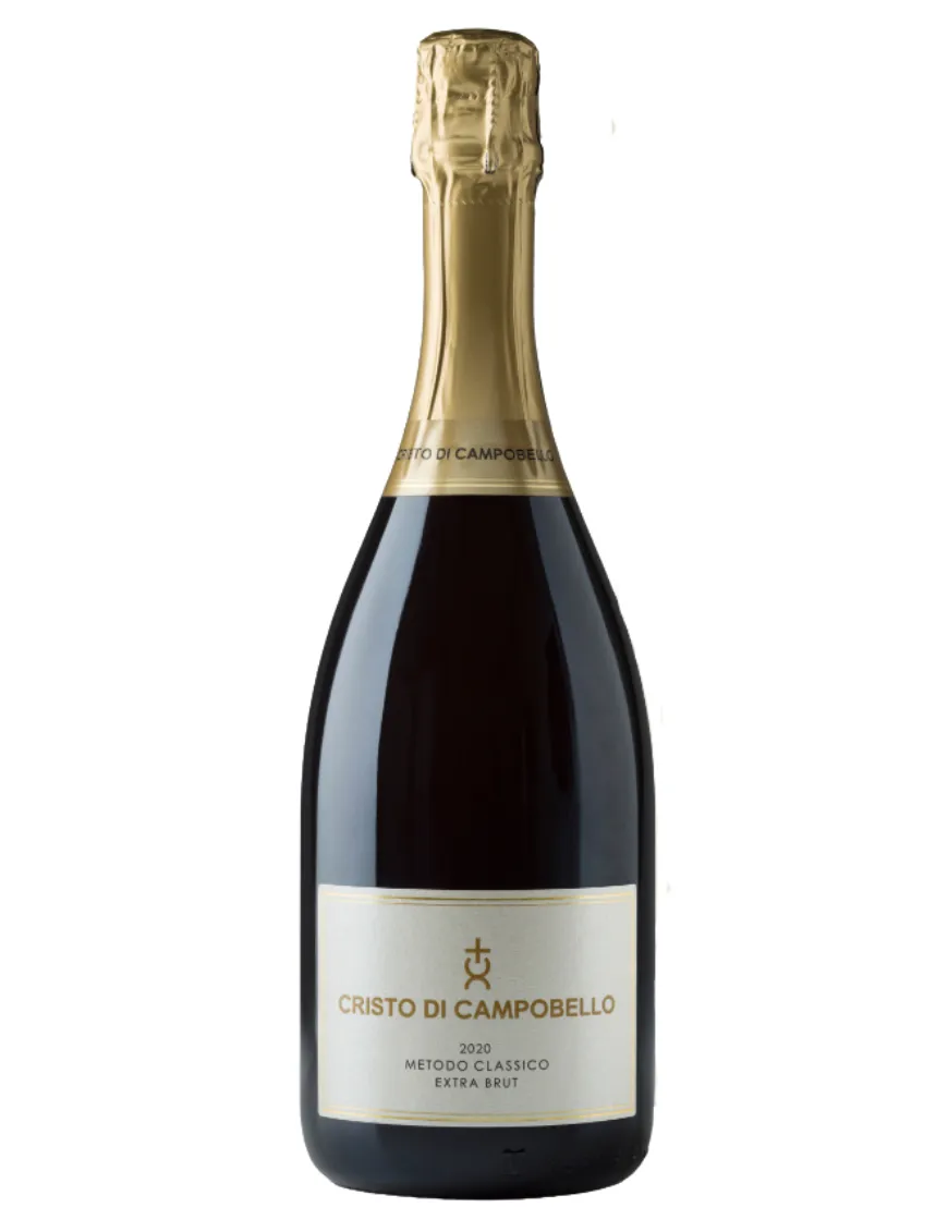 Spumante Extra Brut Millesimato Metodo Classico by Baglio del Cristo di Campobello 2018 Spumante Extra Brut Millesimato Metodo Classico by Baglio del Cristo di Campobello 2018