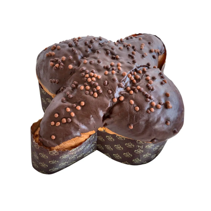 Handmade Sicilian Chocolate Colomba - Pasticceria Nuova Dolceria