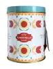 Elegant Primavera Tin with Pistachio and Mandarin Filled Sweets - Tumminello