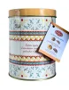 Elegant Primavera Tin with Pistachio and Mandarin Filled Sweets - Tumminello
