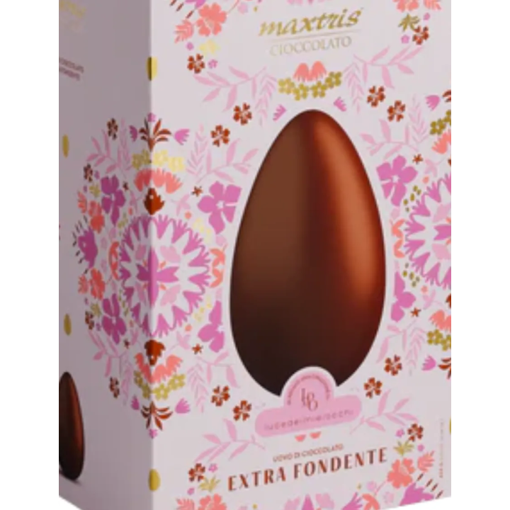 Easter Egg with Extra Dark Chocolate - Maxtris