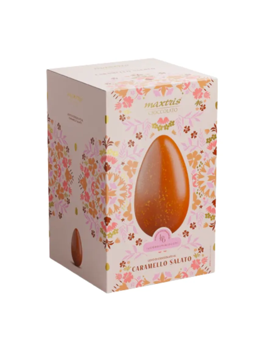 Easter Egg with Salted Caramel Chocolate - Maxtris