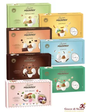 Sposamitù Confetti Kit with 7 packs of confetti in various flavours
