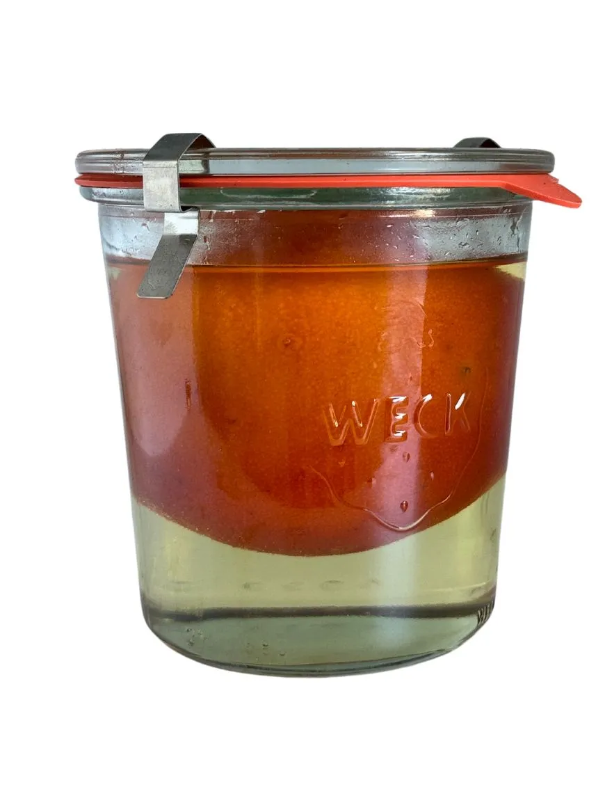 Whole Sicilian Orange Candied by hand by Pasticceria Giulio Whole Sicilian Orange Candied by hand by Pasticceria Giulio