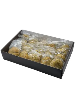 Sale of Pistachio pastes, typical Sicilian pistachio sweets
