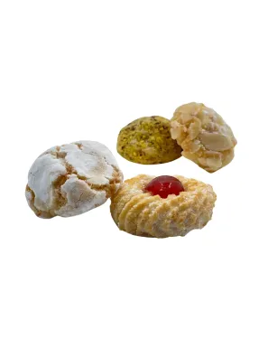 Quattro tipi di Paste di Mandorla siciliane miste