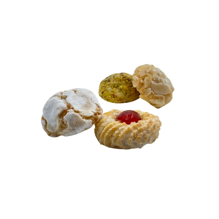 Four types of mixed Sicilian Almond Pastes