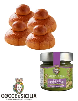 Box col Tuppo - La tua brioche al Pistacchio