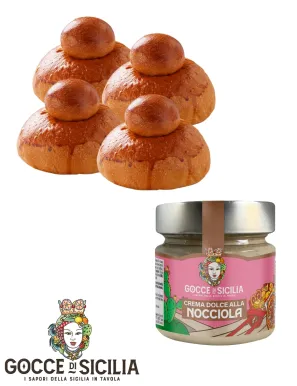 Box col Tuppo - La tua brioche alla Nocciola