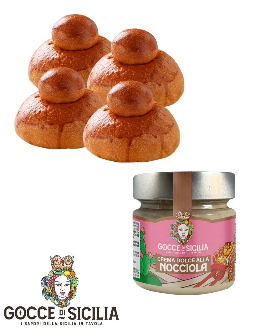 Box col Tuppo - La tua brioche alla Nocciola
