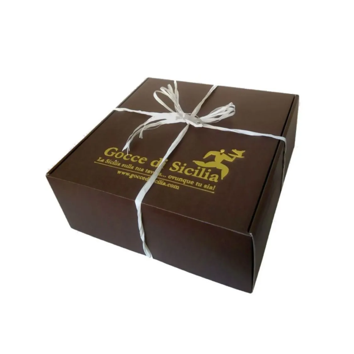 Sweet Prickly Pear Box with Tuppo - with four brioches and Prickly Pear jam