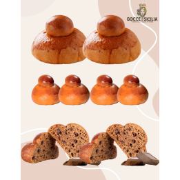Kit Assaggio Brioche Siciliane col Tuppo