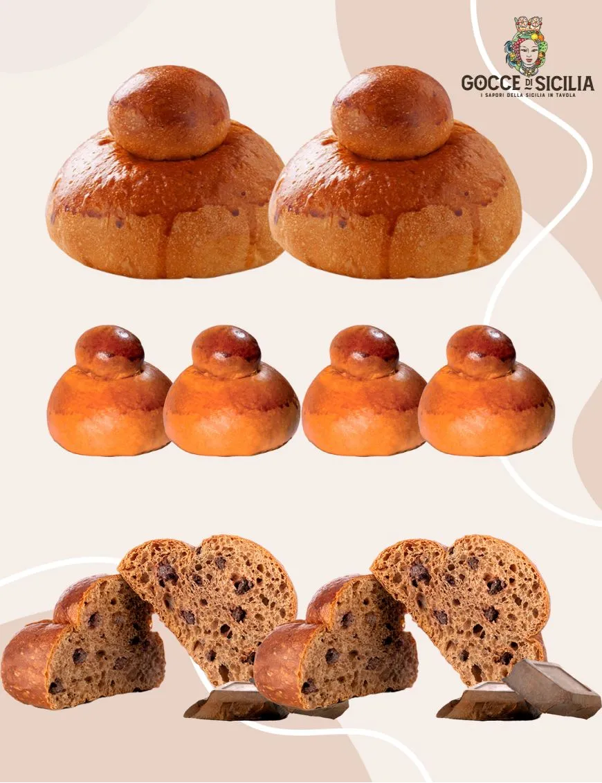 Kit Assaggio Brioche Siciliane col Tuppo Kit Assaggio Brioche Siciliane col Tuppo