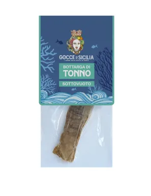 Vacuum-packed tuna bottarga steaks directly from Sicily