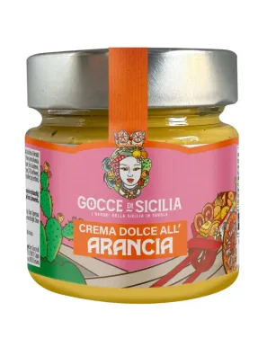 Crema dolce all'arancia