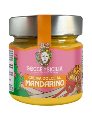 Sweet cream spreadable with mandarin