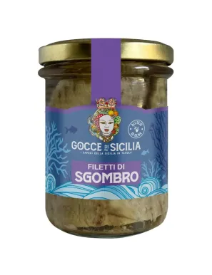 Mackerel Fillets in Olive Oil