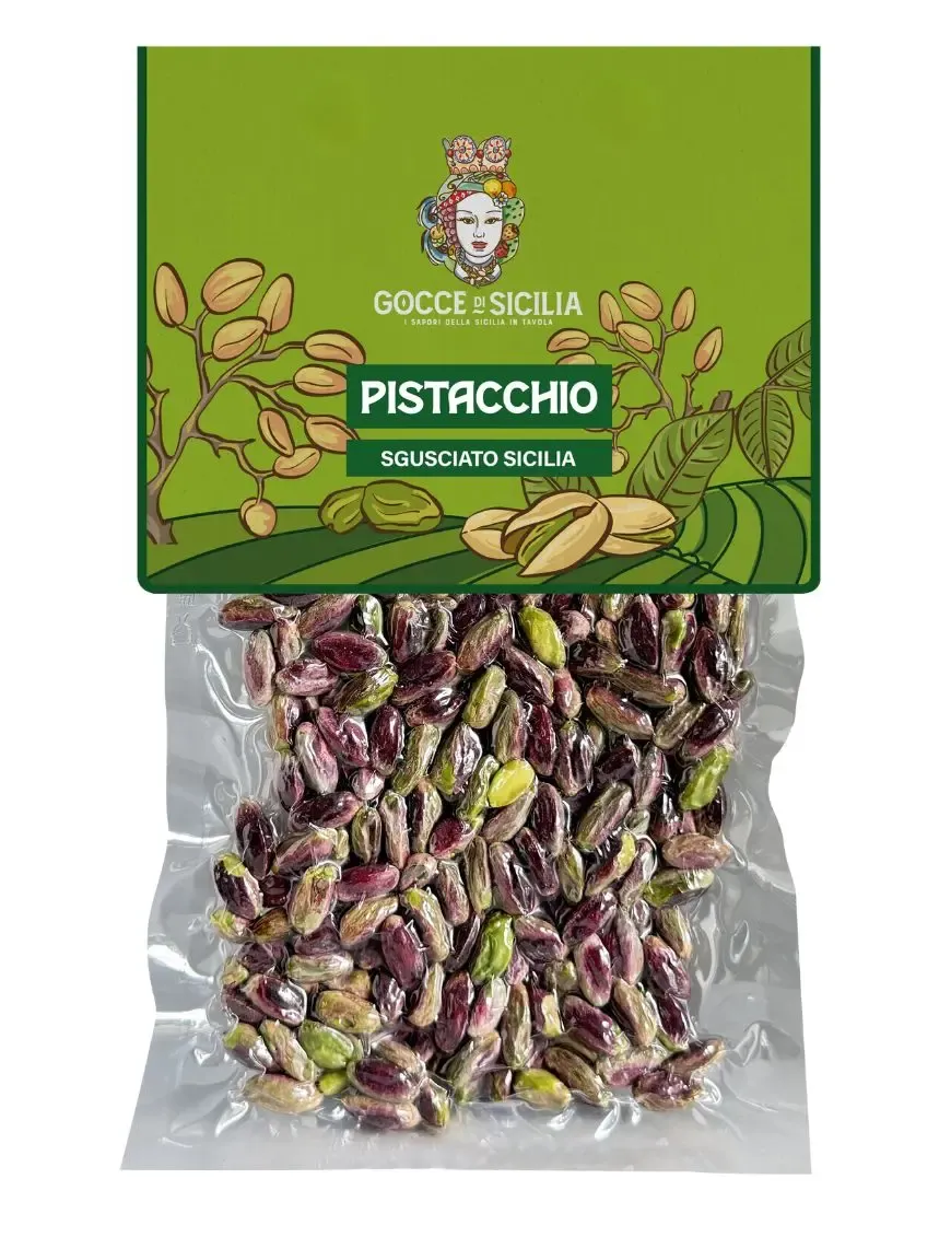 Sicilian Pistachio Shelled Naturally - Vacuum-packed 100 g