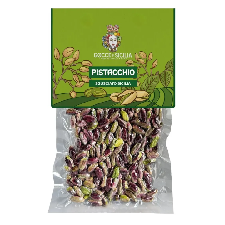 Sicilian Pistachio Shelled Naturally - Vacuum-packed 100 g