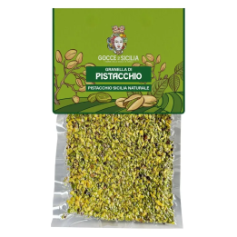 Grains of pure Sicilian Pistachio 100g vacuum-packed