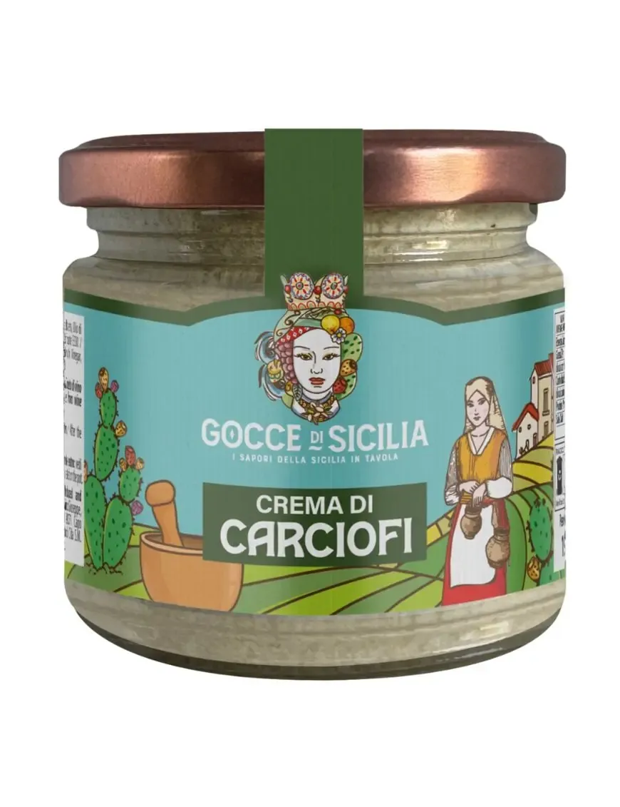 Crema di carciofi siciliani da spalmare sul pane