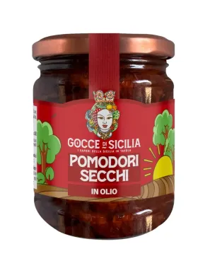 Dried red tomatoes in oil 280 grams