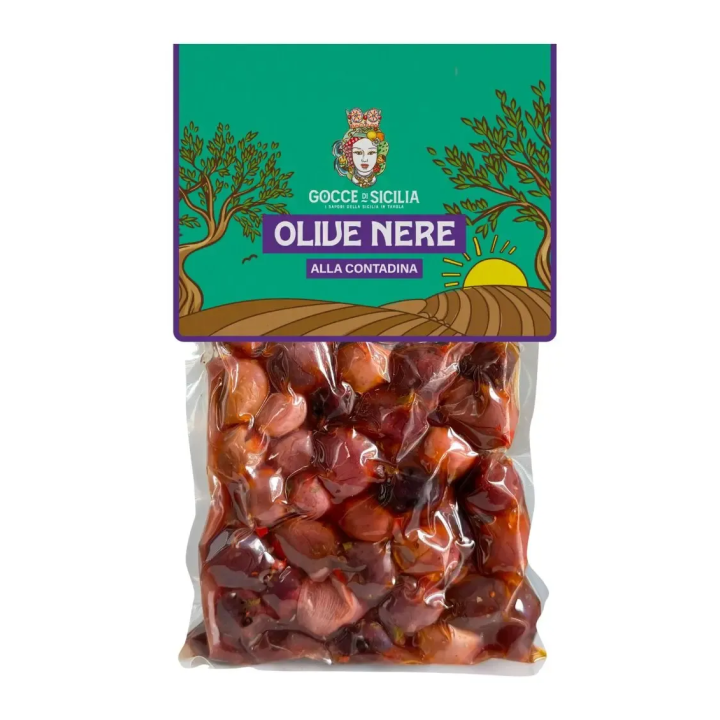 Olive nere Alla contadina