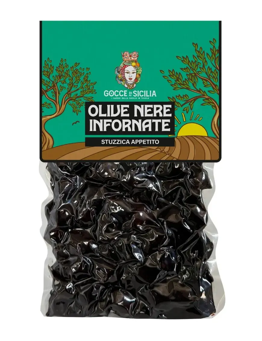 Olive nere infornate Stuzzica Appetito
