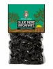 Black olives baked and seasoned, stored in 300g vacuum bag.