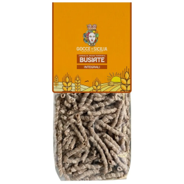 Whole Wheat Busiate Trapanesi - Traditional Sicilian pasta