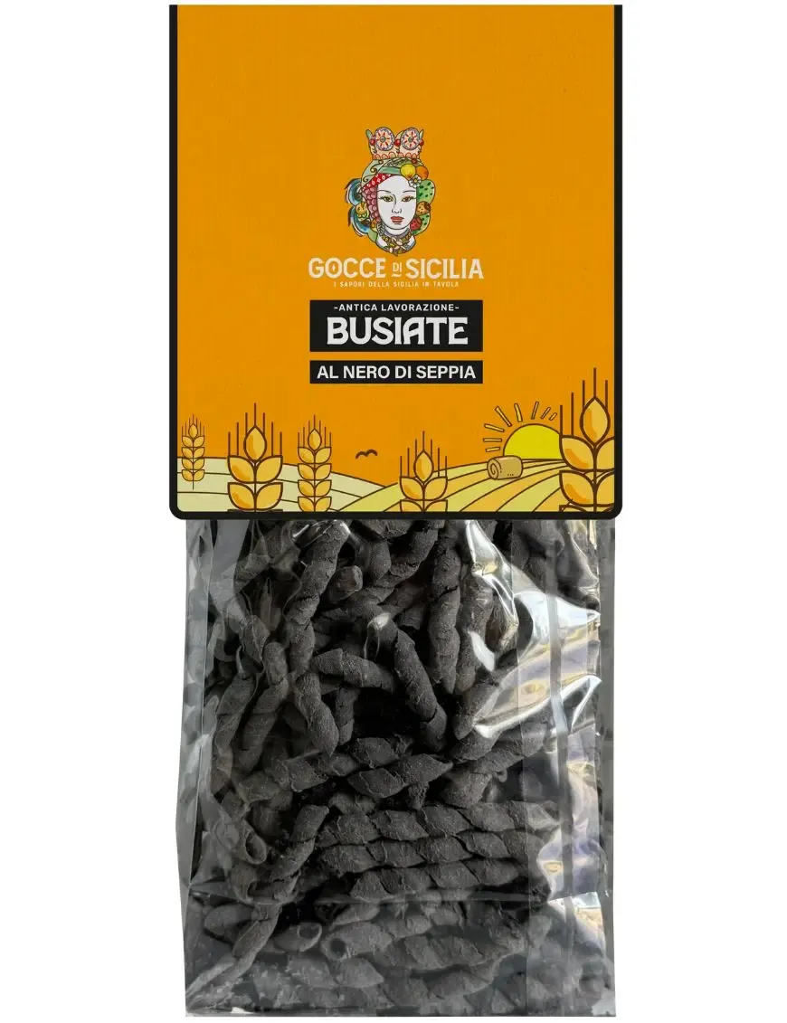 Busiate al Nero di Seppia